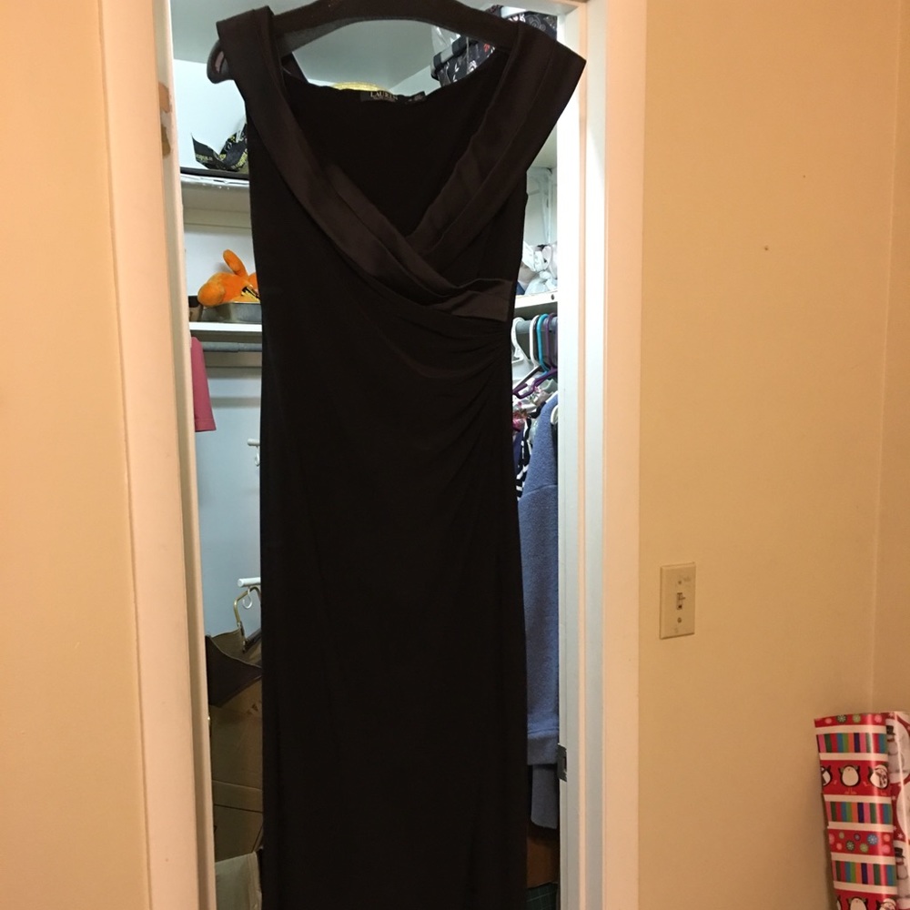 Formal Black Gown- Lauren by Ralph Lauren
